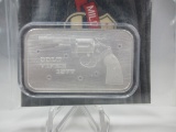 t-135 2020 Sealed Limited Edition #8 Colt Viper 1977 1 Ounce .999 Silver Bar With COA