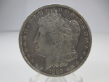 t-148 1889 Morgan Silver Dollar