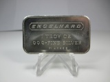 s-155 Engelhard 1 Ounce .999 Silver Bar