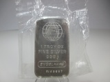 s-171 Sealed Engelhard 1 Ounce .999 Silver Bar