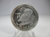 t-180 2020 Niue Owl 1 Ounce .999 Silver Round