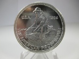 s-192 1984 Engelhard American Prospector 1 Ounce .999 Silver Round