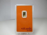 t-44 Valcambi Carded 1 Gram Gold Piece