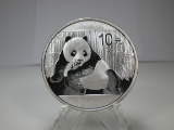 t-94 2015 Panda 1 Ounce .999 Silver Round