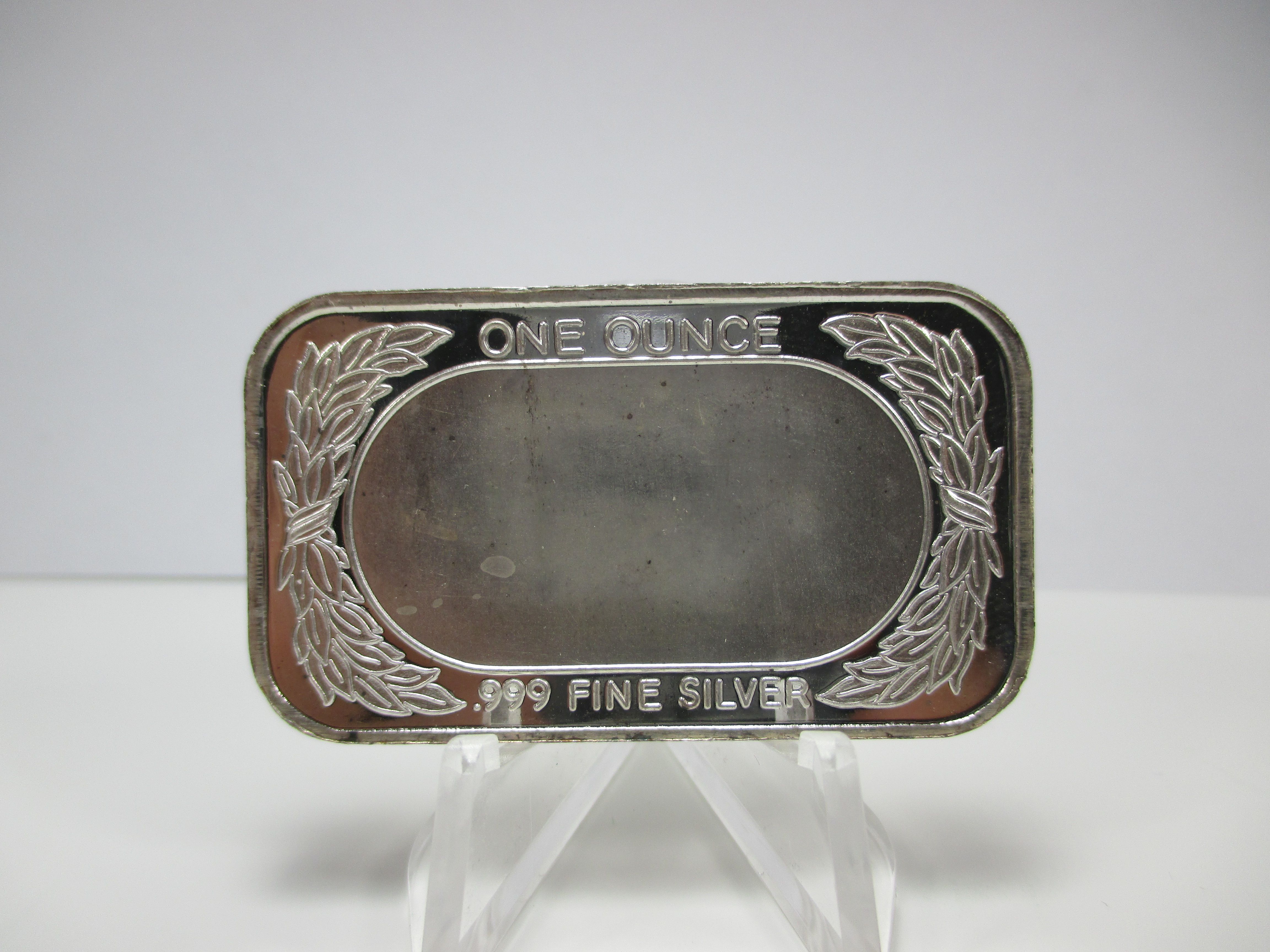 1 oz Silver Rectangle .999 fine- Design our choice - Louisiana