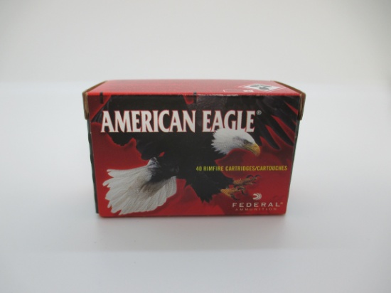 j-24 40 Rounds American Eagle 22 LR 38gr Copper Plated HP