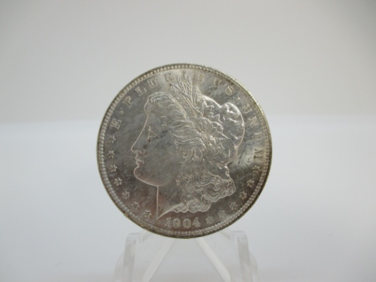 t-33 UNC 1904-O Morgan Silver Dollar
