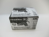 t-139 100 Rounds Federal American Eagle 223 Remington 55gr FMJ