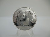 t-34 2015 Panda 1 Ounce .999 Silver Round