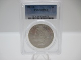 t-7 PCGS Graded MS64 1881-S Morgan Silver Dollar