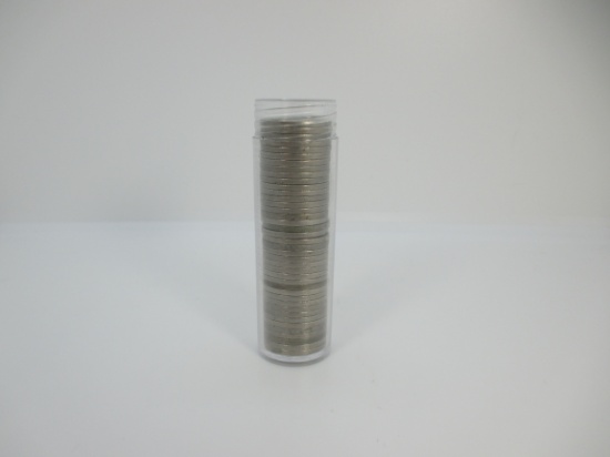 t-35 Roll Of 40 Buffalo Nickels