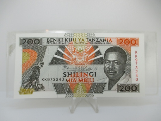 t-50 Tanzania 200 Shilling Note