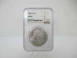 t-103 NGC Graded MS63 1882 Carson City Morgan Silver Dollar