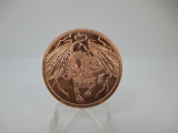 t-111 World Of Dragons 1 Ounce .999 Copper Round