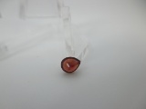 t-124 1.42 Karat Pear Cut Garnet Gemstone GIA Certified