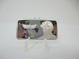 t-183 Vintage The Hamilton Mint Robert E. Lee 1 Ounce .999 Silver Bar