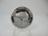 t-197 AFC Chinook Salmon 1 Ounce .999 Silver Round