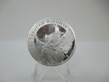 t-202 2021 St. Helena 1 Ounce .999 Silver Round