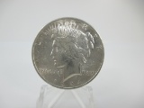 t-29 AU 1924 Peace Silver Dollar