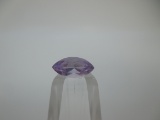 t-65 .7 Karat Marquise Cut Amethyst Gemstone GIA Certified