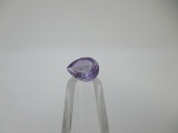 t-93 1.18 Karat Pear Cut Amethyst Gemstone GIA Certified