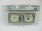 t-146 PMG Graded 65 GEM Uncirculated 1957-B $1 Silver Certificate