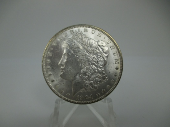 t-22 Gem BU 1904-O Morgan Silver Dollar