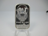 t-177 Silver Town 1 Ounce .999 Silver Bar