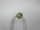 t-36 .2 Karat Round Cut Peridot Gemstone GIA Certified