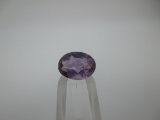 t-52 1.57 Karat Oval Cut Amethyst