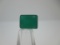 t-186 6 Carat Rectangle Cut Green Onyx Gemstone GIA Certified