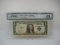 t-212 PMG Graded 45 Choice Extremely Fine 1935-H $1 Silver Certificate