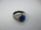 t-227 Star Sapphire Ring Marked .925 Sterling Silver