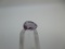 t-243 .57 Carat Pear Cut Amethyst Gemstone GIA Certified