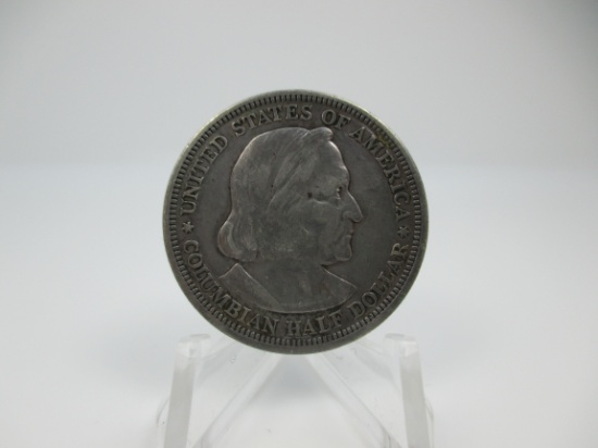 t-30 1893 Columbian Commemorative Half Dollar