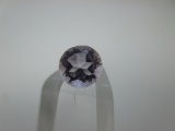 t-133 .43 Carat Round Cut Amethyst Gemstone GIA Certified