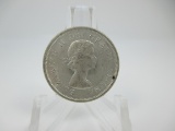 t-163 1964 Canada Silver Quarter