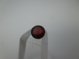 t-198 .28 Carat Round Cut Garnet Gemstone GIA Certified