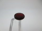 t-257 1.6 Carat Oval Cut Garnet Gemstone GIA Certified