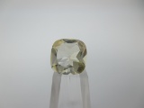 t-58 2.74 Carat Cushion Cut White Topaz Gemstone GIA Certified