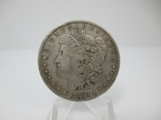 t-8 1880 Morgan Silver Dollar