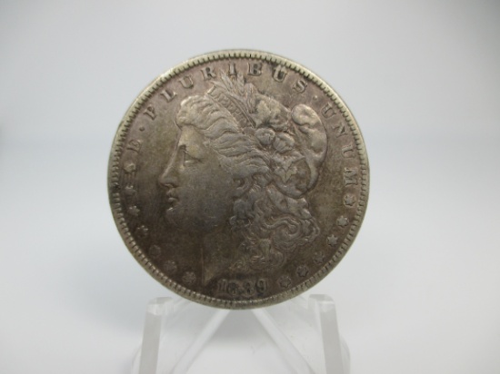 t-16 1889 Morgan Silver Dollar