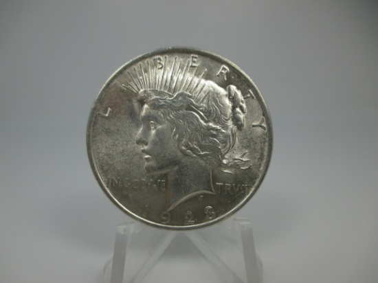 t-4 1923 Peace Silver Dollar