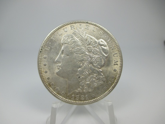 t-8 1921 Morgan Silver Dollar