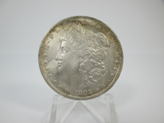 UNC 1903-P Morgan Silver Dollar.