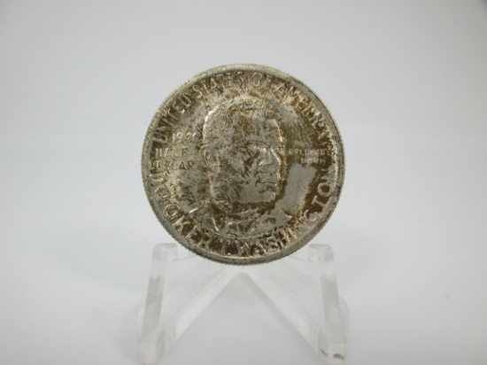 1946-D Booker T Washington Comm. Silver Half Dollar