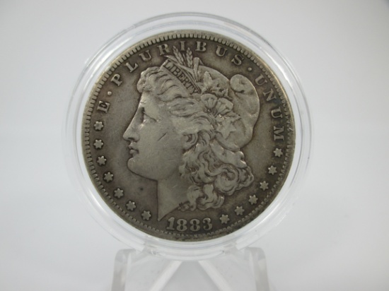 1883-S Morgan Silver Dollar XF Semi Key Date
