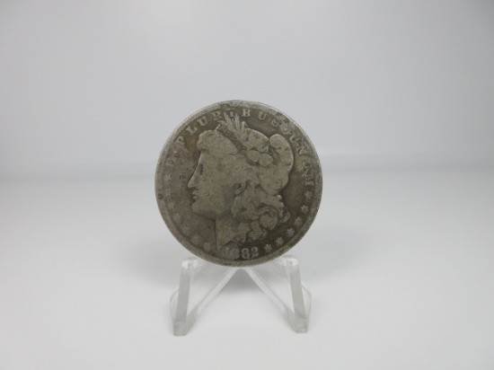 t-20 1882 Morgan Silver Dollar
