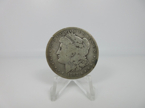 t-3 1892-S Morgan Silver Dollar