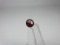 t-154 1ct round cut Red Garnet Gemstone. All gems have been gia certified authentic